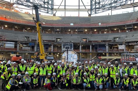 Final Steel Beam Set in Roof of New Los Angeles Clippers Arena ...