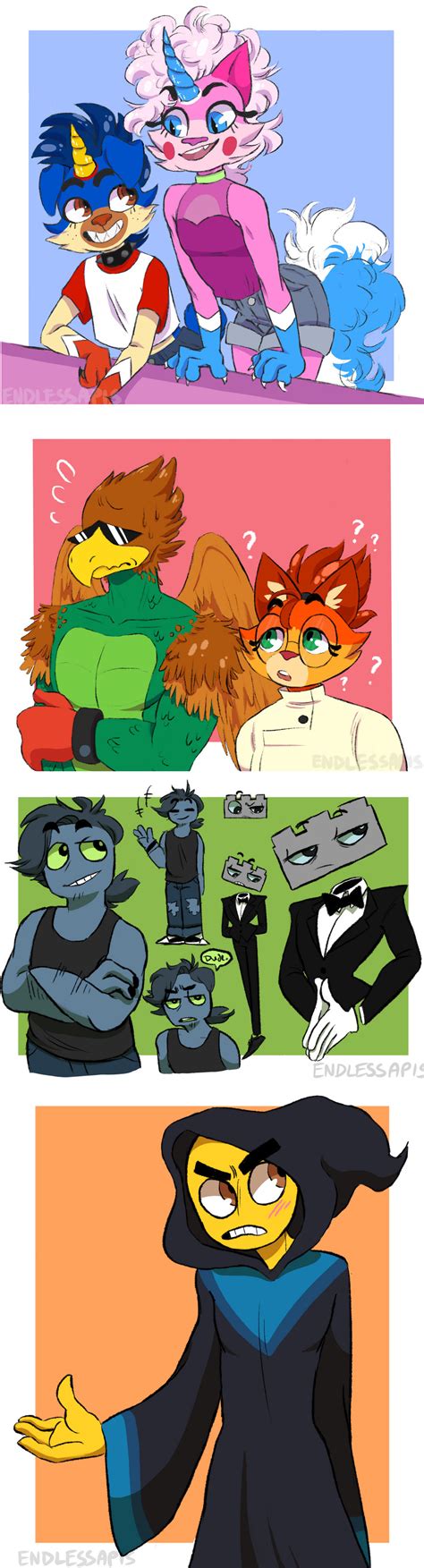 Unikitty Au Art Dump By Endlessapis On Deviantart