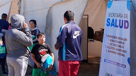 Desplegaron Un Gran Operativo Integral De Salud En El Barrio Salta