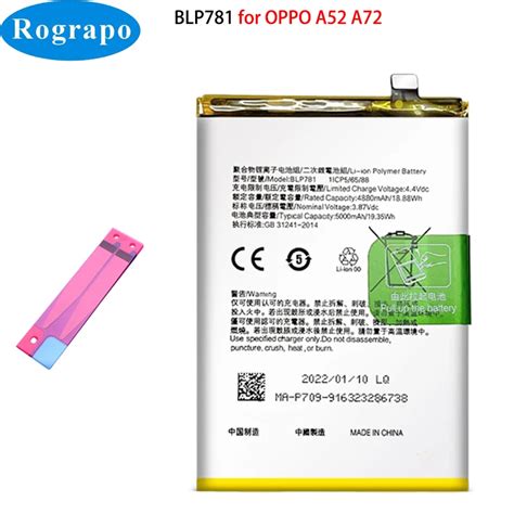 New Original Mah Blp Battery For Oppo A A A Cph