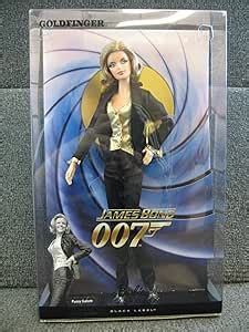 Mattel Barbie Collector Black Label James Bond 007 Goldfinger Pussy