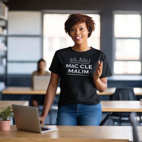 Premium Photo Photo Portrait Of Hot Smiling School Teacher In Classroom