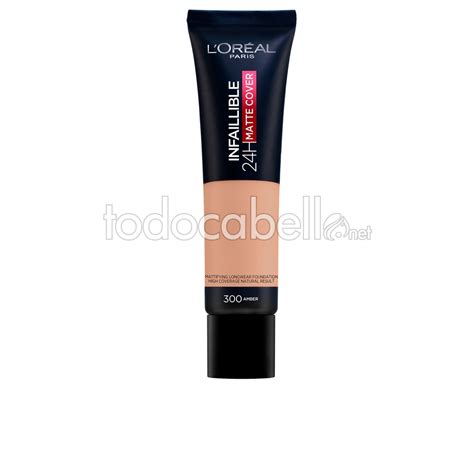 L Oréal Paris Infaillible 24h Matte Cover Foundation Ref 300 Amber