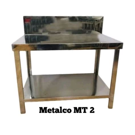 Jual Meja Dapur Stainless Metalco Mt Shopee Indonesia