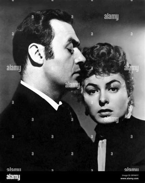 Charles Boyer Ingrid Bergman Gaslight Stock Photo Alamy