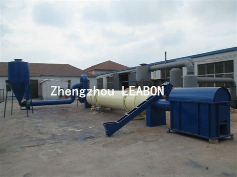 Wood Sawdust Shaving Chips Drum Drying Machine T H Big Capacity Rotary