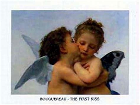 Carteles William Adolphe Bouguereau El Primer Beso Detalle P Ster