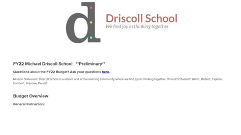 2022 39 Driscoll School