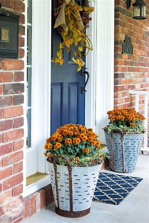 29 Best Front Door Flower Pots Ideas And Designs For 2017