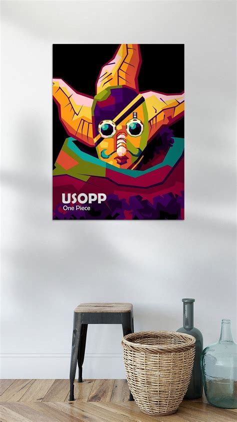 Anime One Piece In Wpap Van Miru Arts Op Canvas Behang En Meer