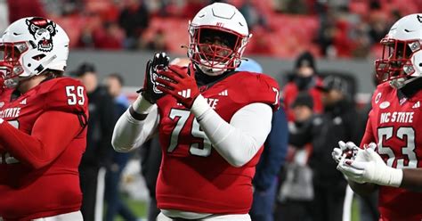 Anthony Carter Jr Sees Sky High Potential For Nc State Offensive Line