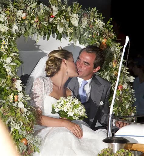 Así fue la boda del príncipe Nicolás de Grecia y Tatiana Blatnik