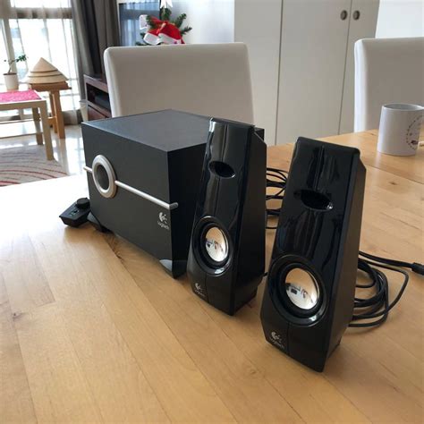 basic logitech speakers  subwoofer audio soundbars speakers