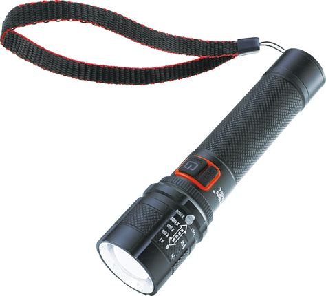 Gearlight High Powered Led Flashlight S1200 Mid Size Zoomable Water