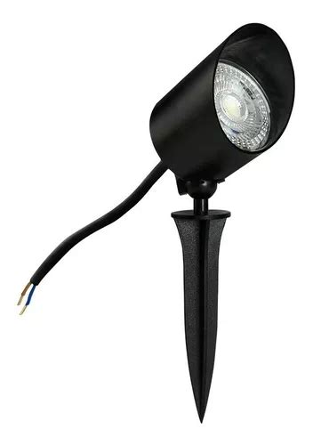 Lampara Led Estaca 5w Para Jardin Luz Azul MercadoLibre