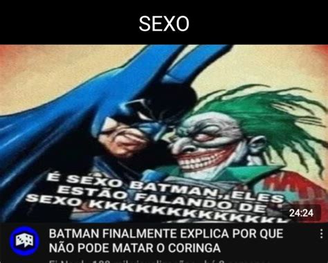 Sexo Selo Est O E As Batman Finalmente Explica Por Que N O Pode