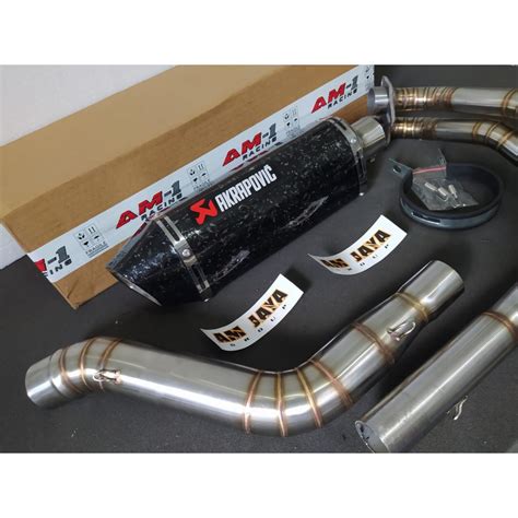 Jual Knalpot Racing Akrapovic Layang Evo Carbon Forged Yamaha R R