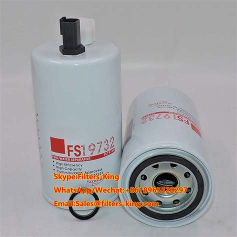 Separador De Agua De Combustible Fleetguard FS19732 Uso En Cummins