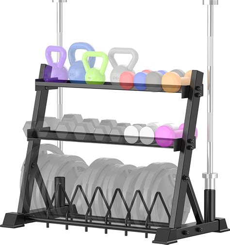 Buy Dumbbell Rack Tier Weight Plate Rack Storage Stand For Dumbbell