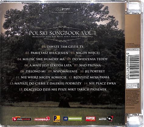 Krzysztof Krawczyk Polski Songbook Vol Eu New Music Space Pl