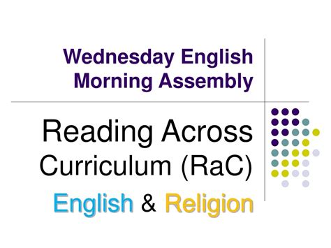 Ppt Wednesday English Morning Assembly Powerpoint Presentation Free