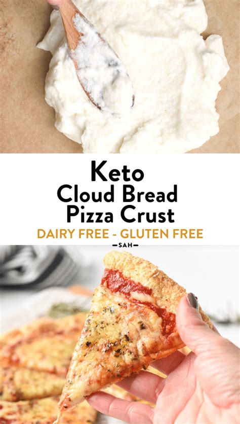 Cloud Bread Pizza (Keto, No Dairy) - Sweet As Honey