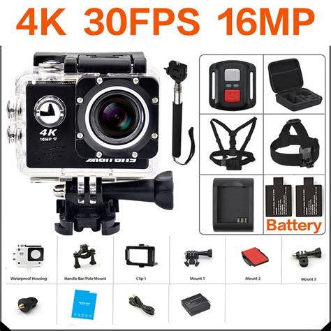 Ultra Hd K Action Camera Wifi Camcorders Mp Go Cam K Deportiva