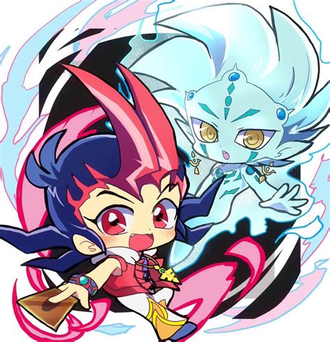 Yuma And Astral Yugioh Yu Gi Oh Zexal Happy Art