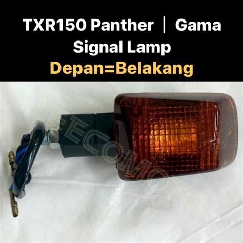 Suzuki Panther Txr Txr Gama Signal Black Front Rear Signal