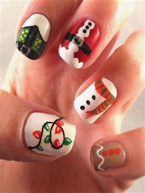 38 Cute Christmas Nails Art Design Ideas You Should Copy Now