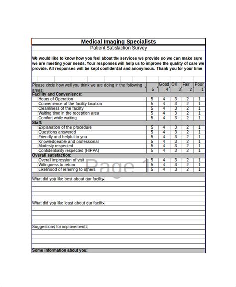 Excel Survey Template - 9+ Free Excel Documents Download | Free ...