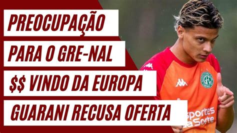 Inter Not Cias Do Inter Hoje Grana Vindo Da Europa Preocupa O