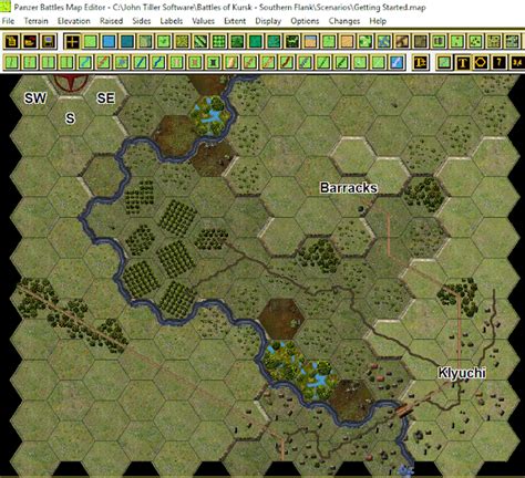 Panzer Battles Kursk - Revised Maps