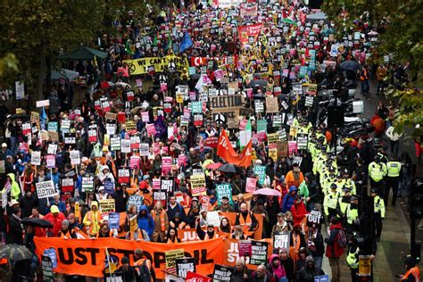 Thousands March In London In ‘britain Is Broken Protest Bathtub Bulletin