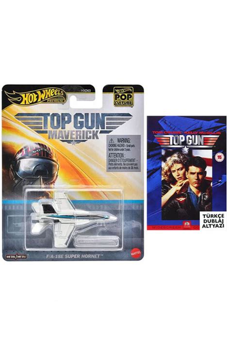 HOT WHEELS Top Gun Model Uçak DVD Film Top Gun Maverick F A 18E Super Hornet 1 64 Fiyatı