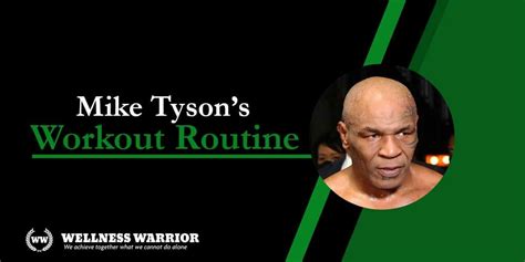 Mike Tyson's Workout Training Routine, Diet & Weight Lifting