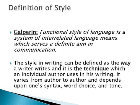 The Characteristics Of Academic Style Online Presentation