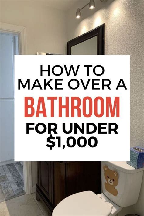 Diy Guest Bathroom Makeover Idea On A Budget Easy Bathroom Makeover