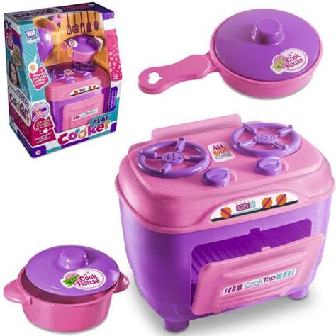 Brinquedo Play Cooker Cozinha Fog O Panela Infantil Menina Zuca Toys