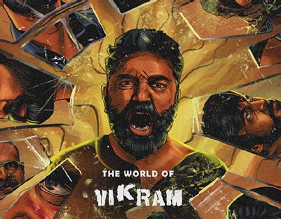 Vikram Fan-made Poster | Behance