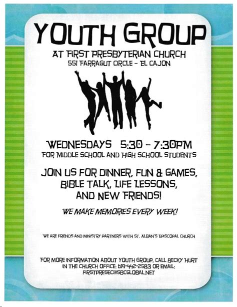 Free Youth Ministry Flyer Templates Free Brochure Template Brochure