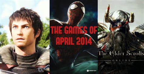 List of All Multiplatform and Exclusive Video Games Releasing in April 2014