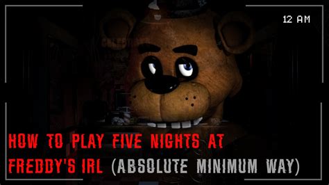 Five Nights At Freddys Irl Experience Thumbnails On Behance