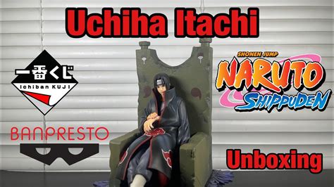 Naruto Shippuden Ichiban Kuji Dioramatic Uchiha Itachi Figure Unboxing