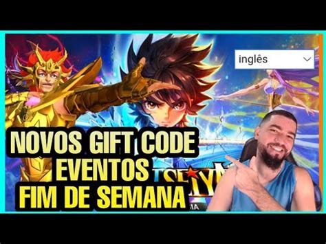 Códigos de Recompensas Dicas Eventos do Fim de Semana Saint Seiya