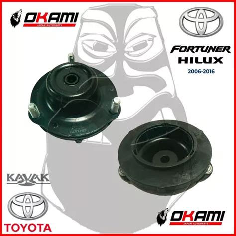 Base Amortiguador Delantera Toyota Fortuner Hilux 2006 2016 MercadoLibre