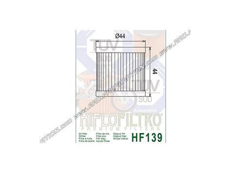 Filtro De Aceite Hiflo Filtro Para Quad Artic Cat Dvx Suzuki Ltz Ltr