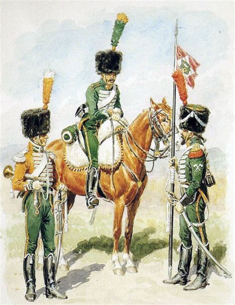 Kingdom Of Italy Rd Chasseurs A Cheval L To R Trumpeter Elite