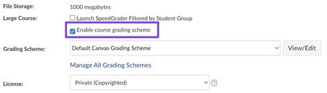 Enable Or Update Your Course Grading Scheme Instructor Knowledge Base