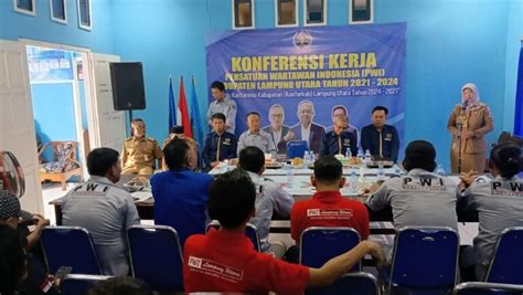 Pwi Lampura Gelar Konferensi Kerja Menuju Konferkab Tahun